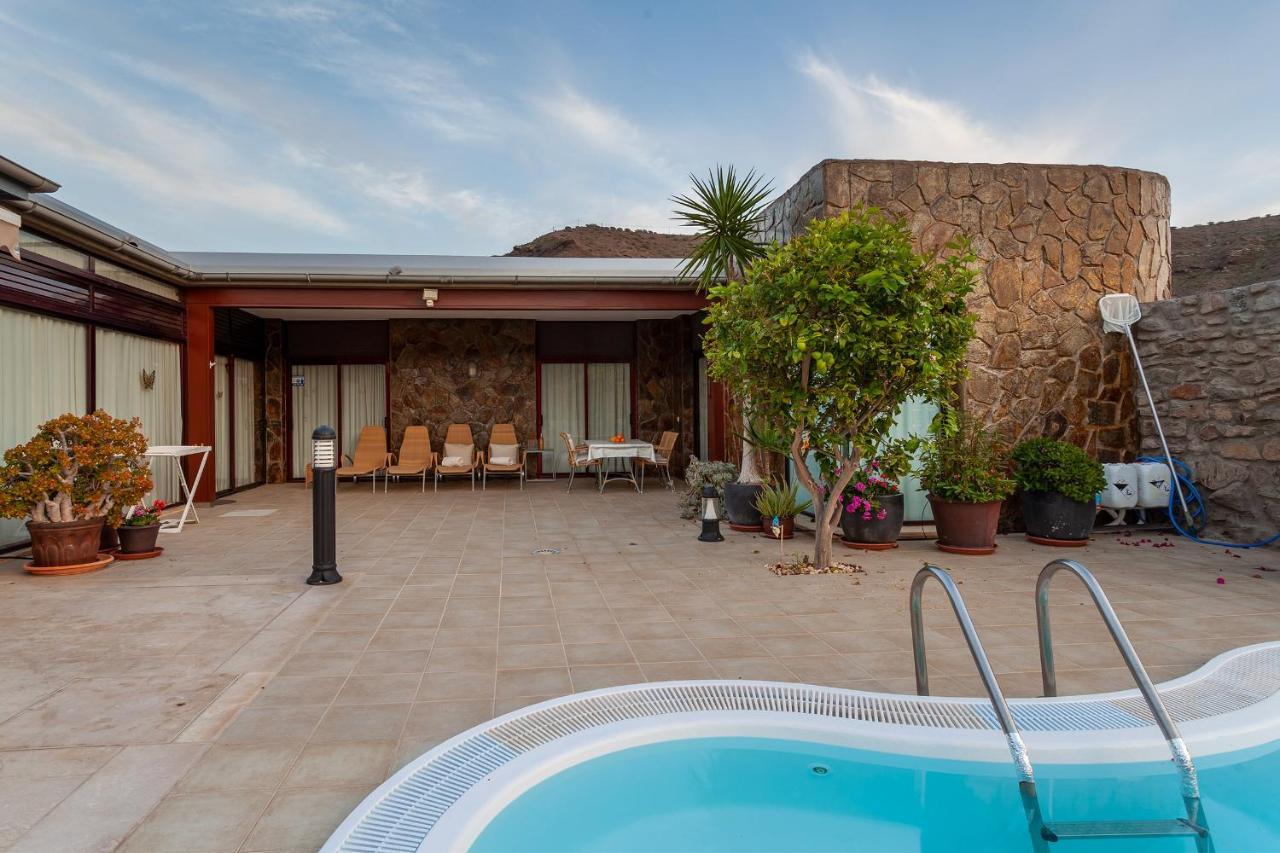 Zen Villa Anfi Tauro Golf With Private Heated Pool Mogán Exterior foto